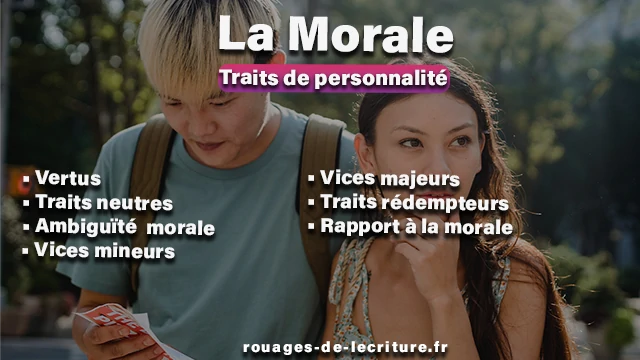 traits de personnalité − morale