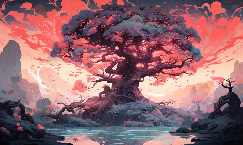 arbre magique